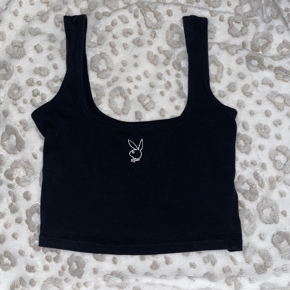 PacSun black crop top